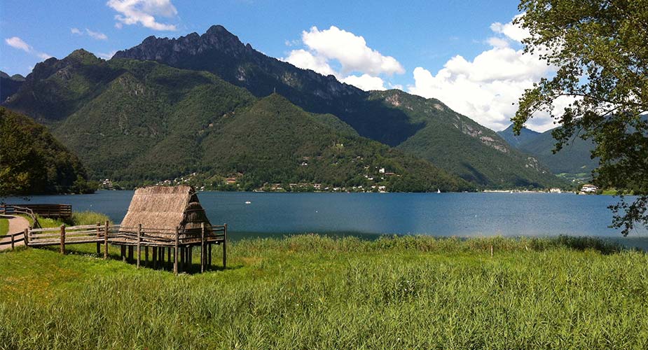 Typisch landschap in Azië