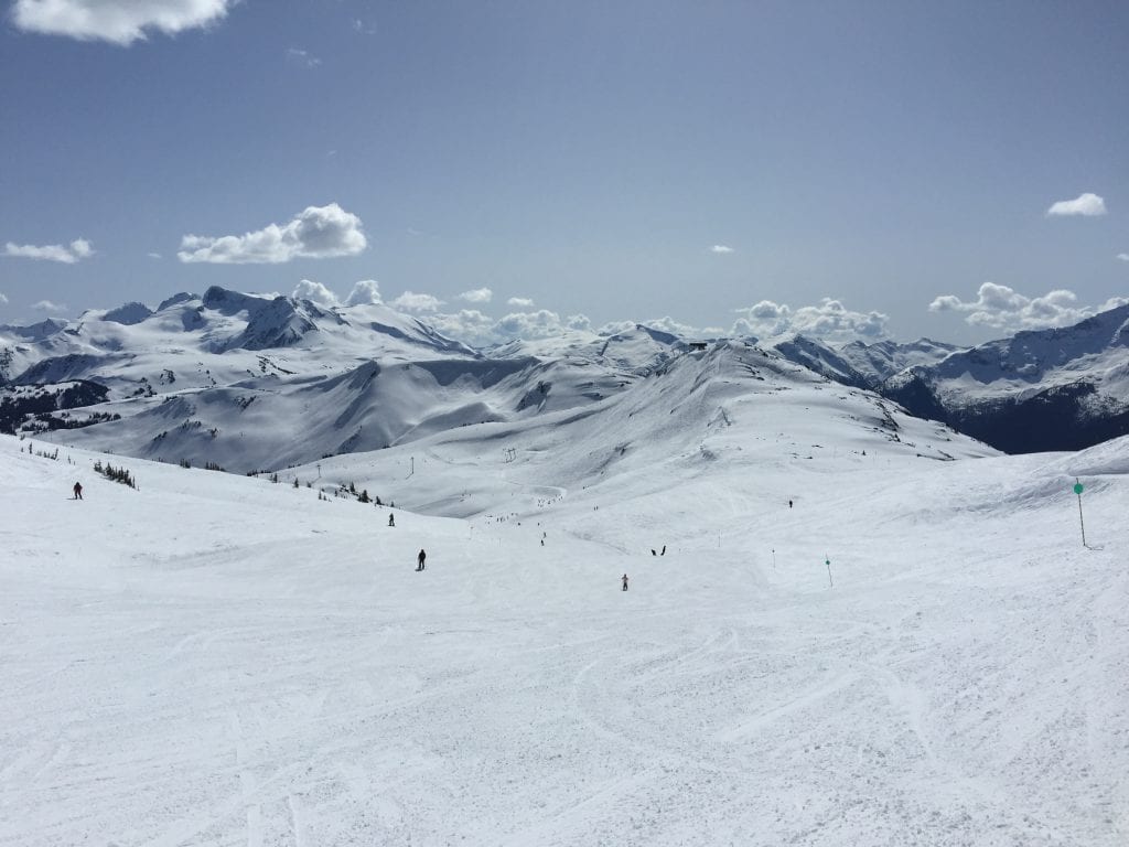 Whistler mountain in Canada