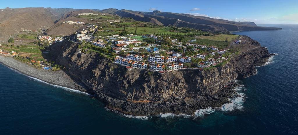 Ligging van hotel Jardin Tecina op La Gomera