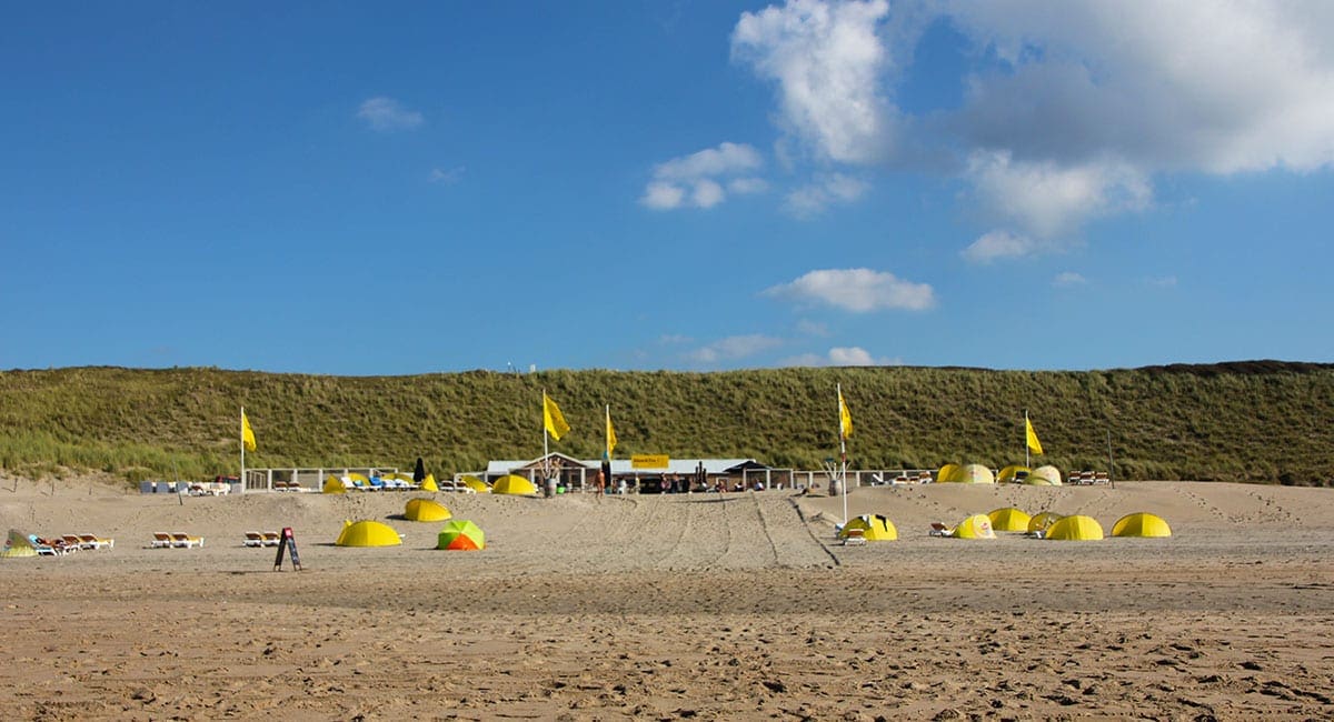 Het naaktstrand van Zandvoort, een van de beste naakstranden