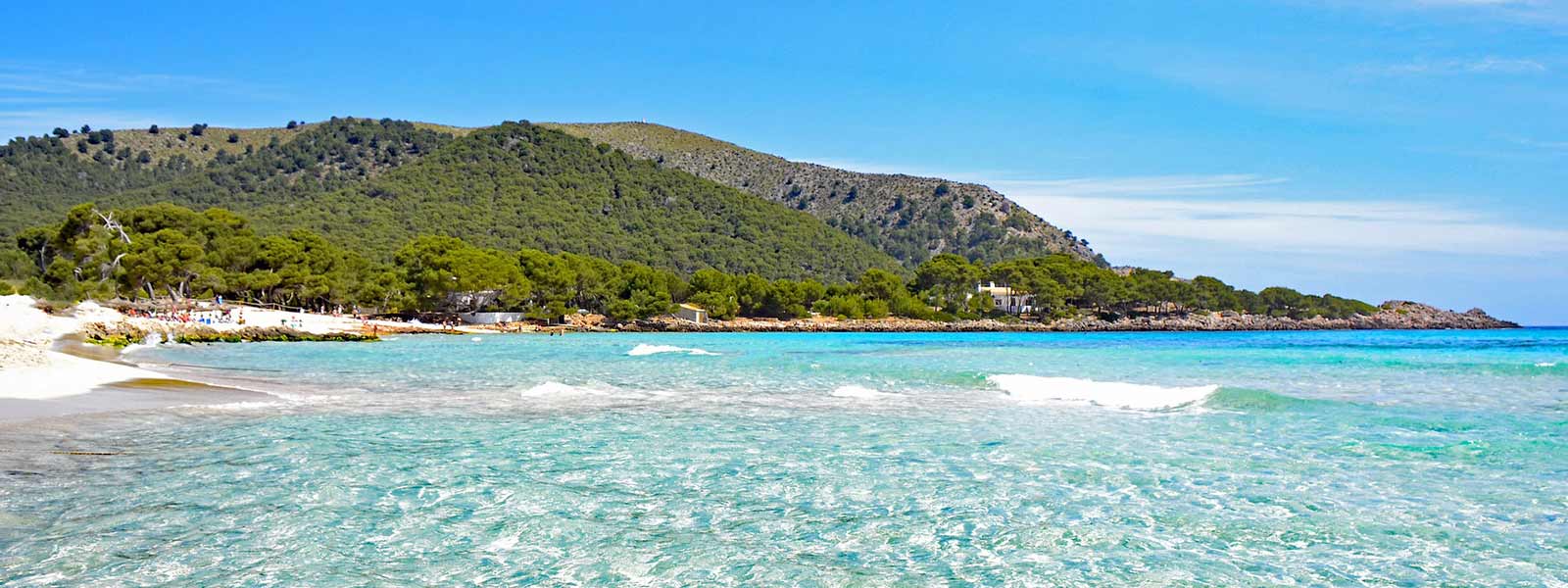 De baai van Cala Agulla op Mallorca