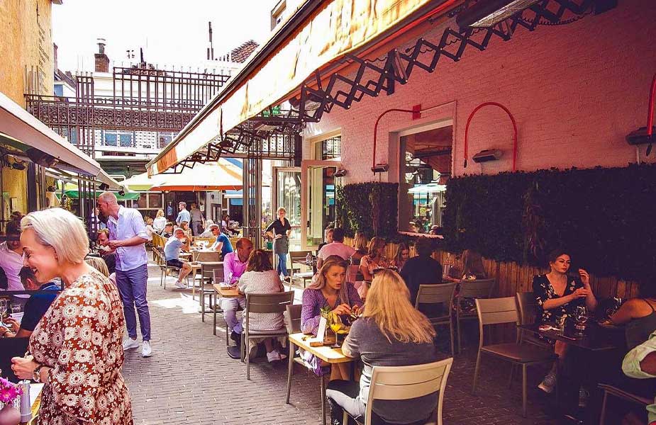 Terras van Zoetelief in Den Bosch