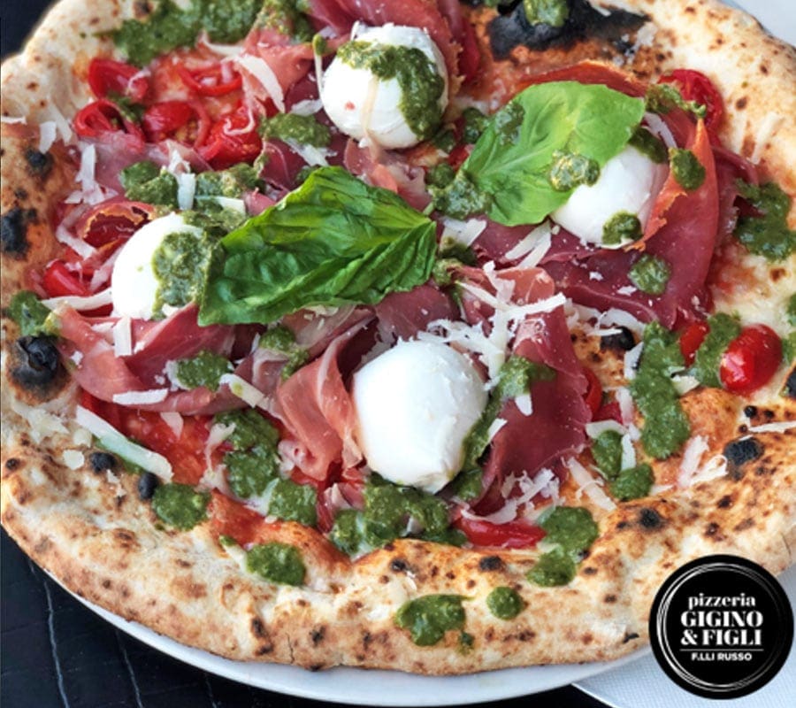 Pizza's in Rome en Napels