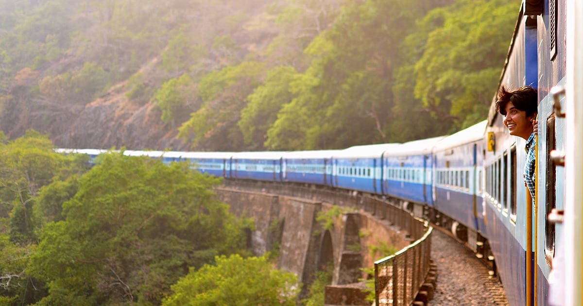 treinreizen door zuid india