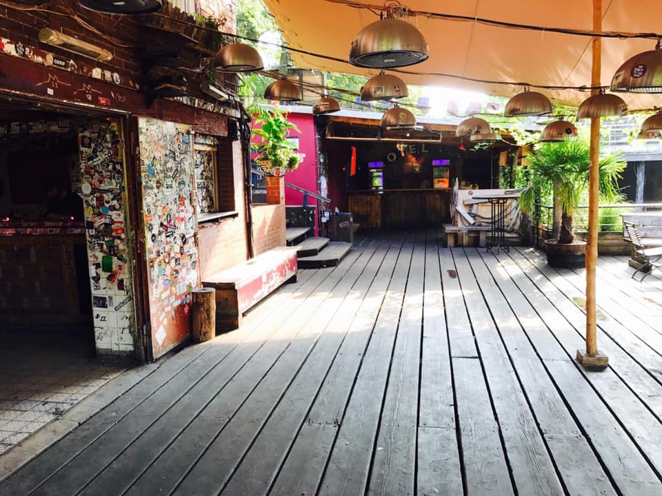 Interieur Club der Visionaere in Berlijn