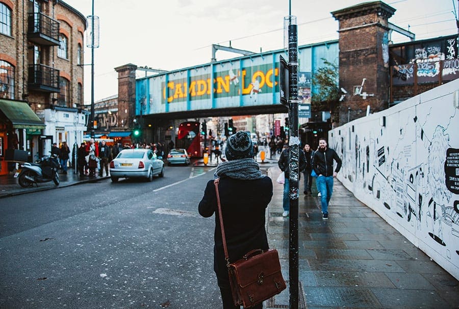 Camden shoppen tijdens je reis naar Londen