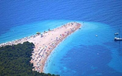 De kust van Kroatie