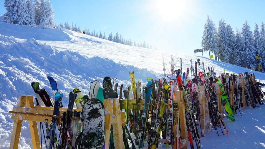 wintersport materiaal