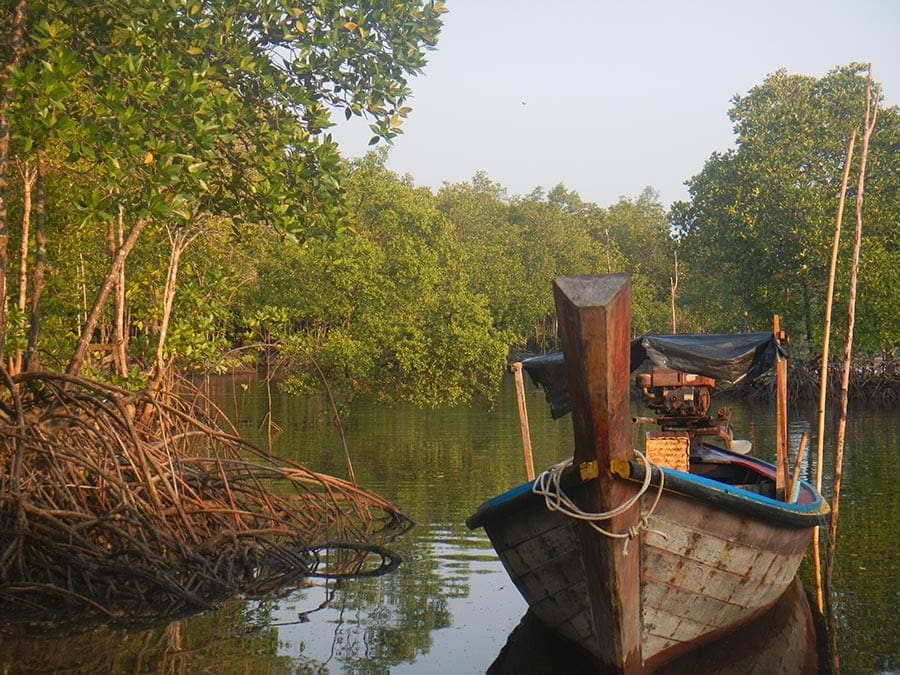 Vissersboot Thailand