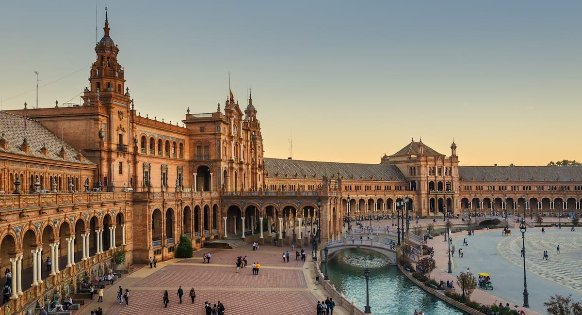 Plaza de Espana in Sevilla