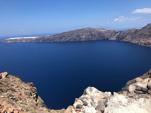 Eilandhoppen Griekenland, Imerovigli op Santorini