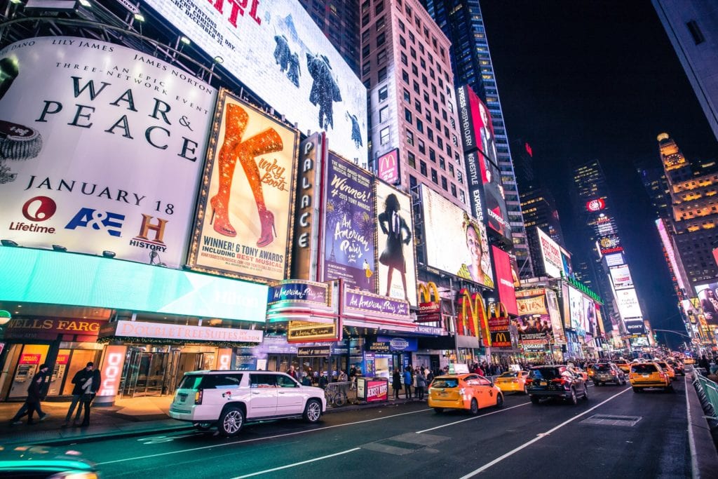 broadway doen in new york