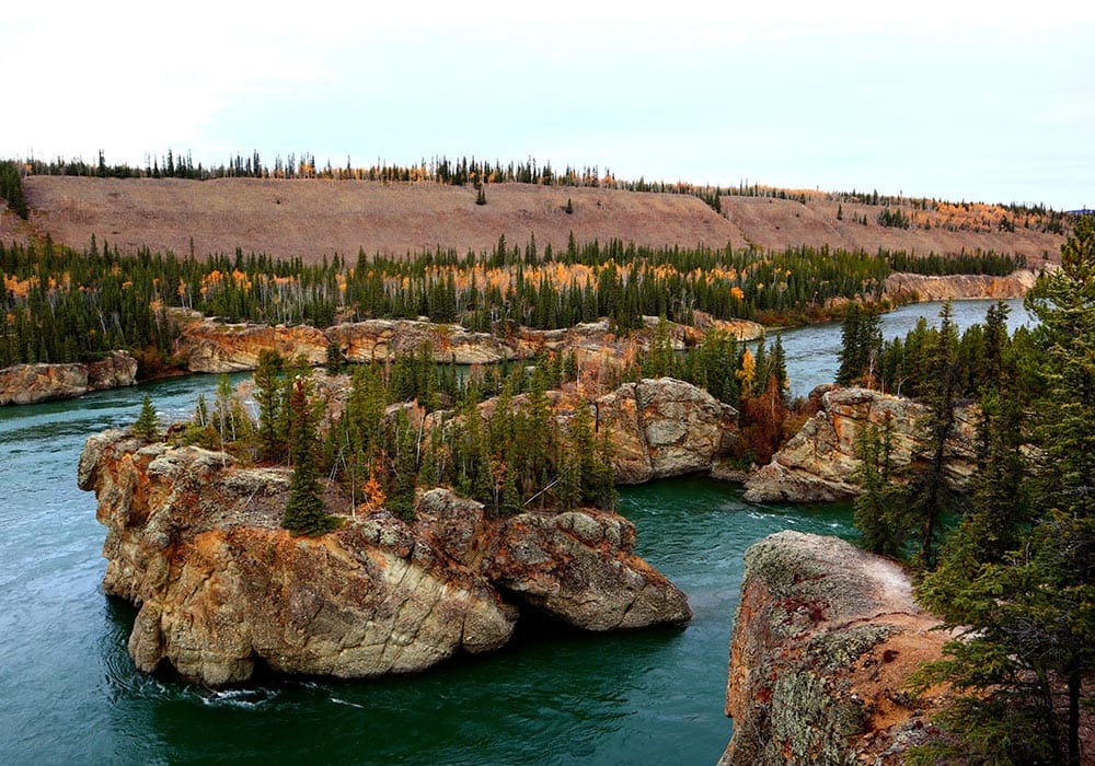 Stenen in Yukon - Daphne