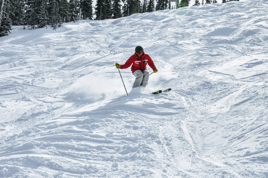 Wintersport termen: buckelpistes