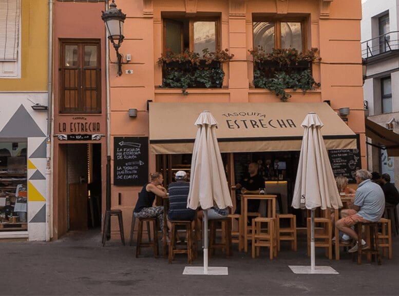 Tasquita la Estrecha - Restaurant waar je lekker kan eten in Valencia