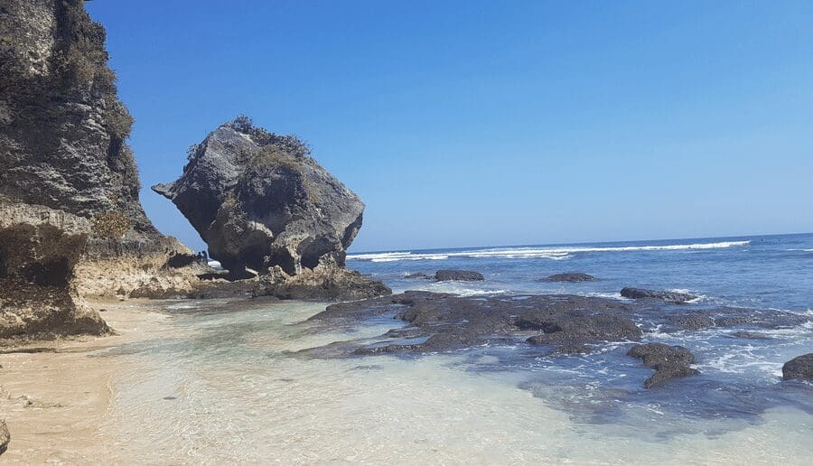 Dreamland beach bij Uluwatu