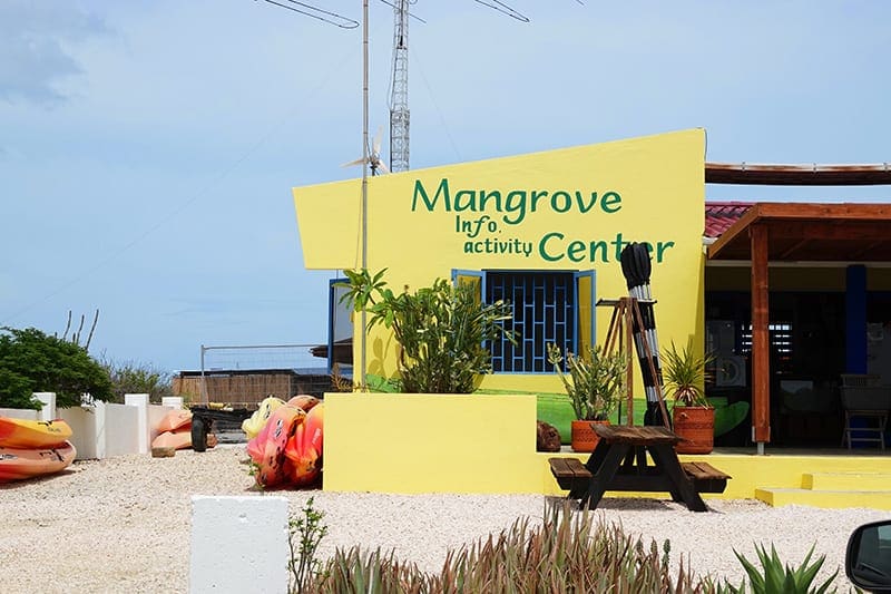 Bezoek het mangrove info center tijdens een Bonaire vakantie