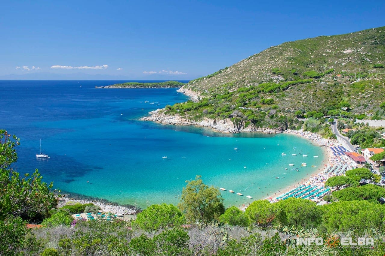 Nog een van de mooie stranden van Italië: Spiaggia di Cavoli, Elba, Toscane