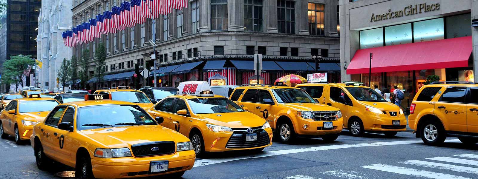 Taxis in Manhatten