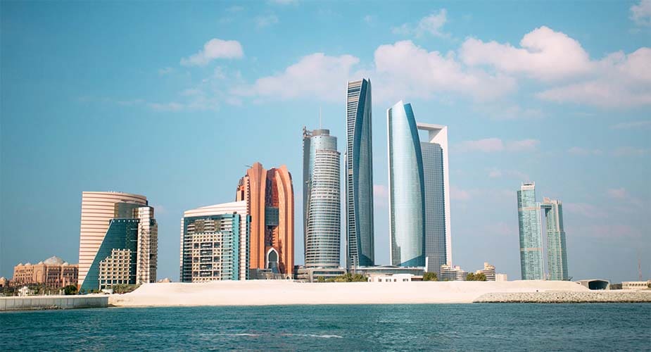 hoge gebouwen in abu dhabi