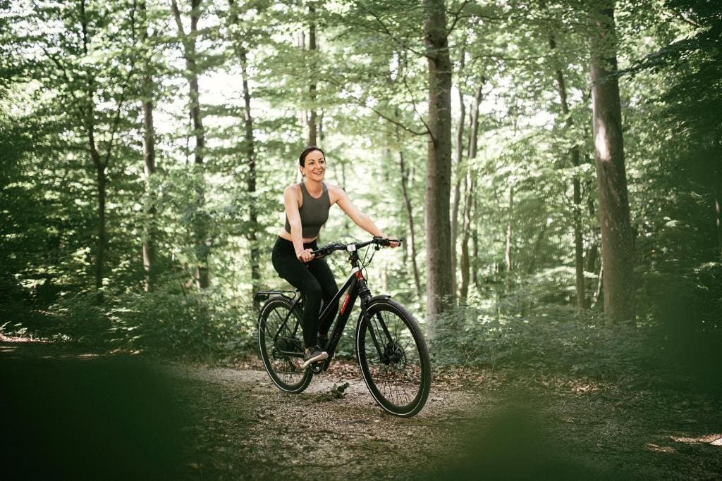 Fietsen bij het hotel in Zagorje