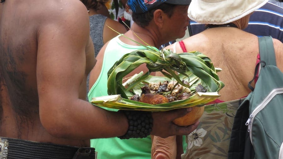 Traditioneel Polynesisch eten