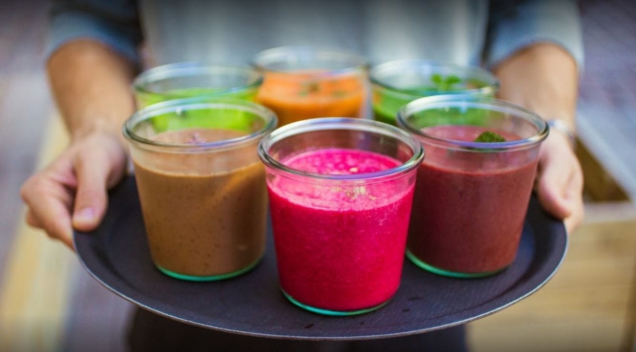 Sapjes bij Daluma voor de lunch in Berlijn