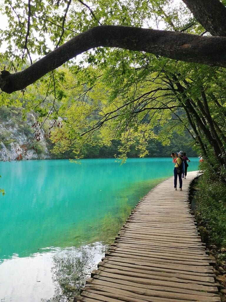 Plitvicemeren in Kroatië