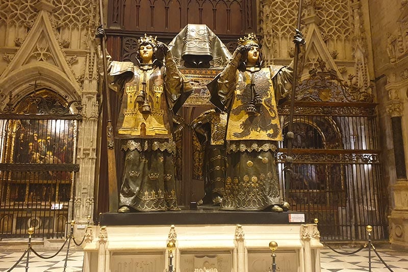 Mausoleum van Columbus in de Kathedraal