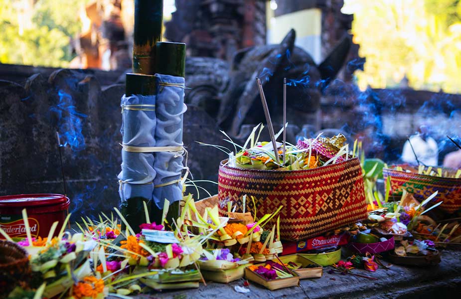 Offers bij tempels op Bali die je veel ziet
