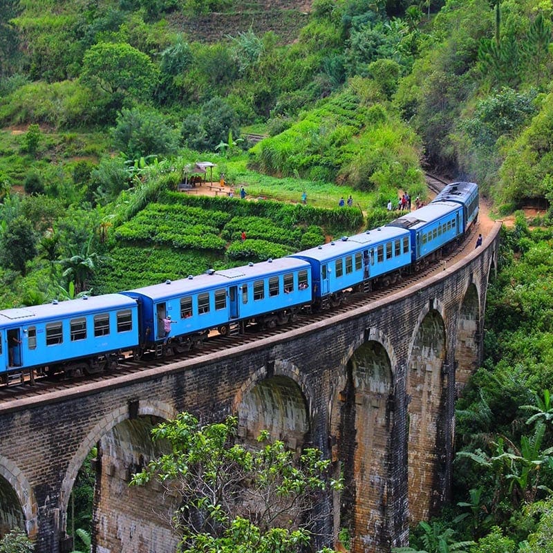 De trein van Kandy naar Ella zou onderdeel van je reis door Sri Lanka moeten zijn