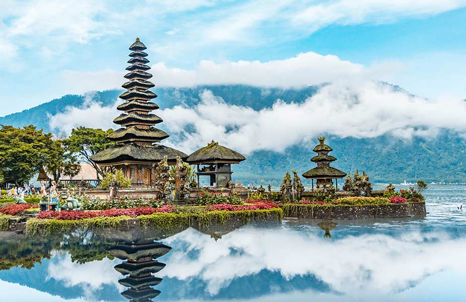 De Bali tip: naar  de Ulun Danu Beratan tempel op Bali