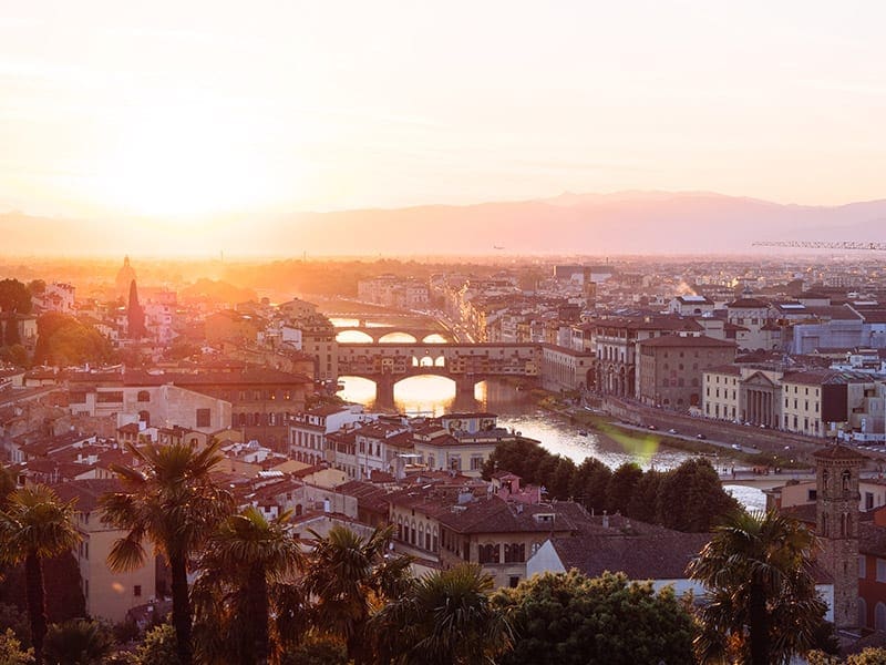 Bezoek Florence Europa met de trein