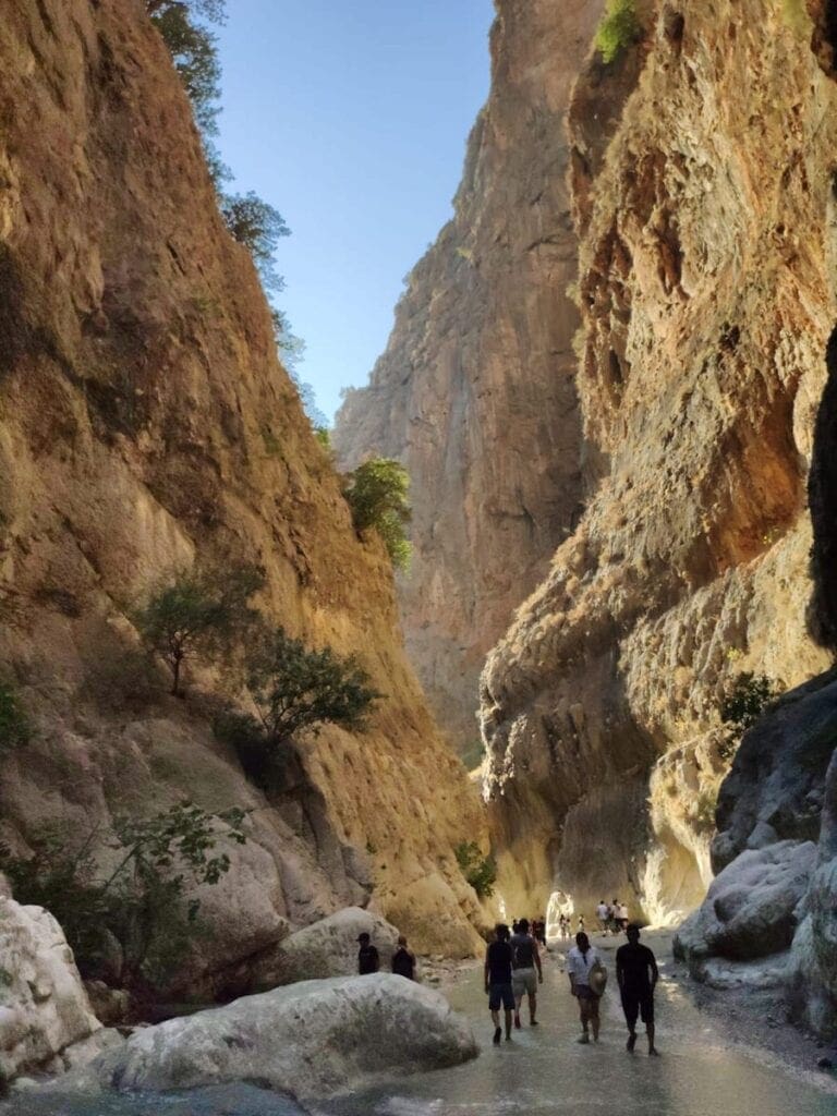 Rivier in Saklikent Gorge Fethiye