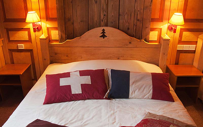 Slaapkamer in Arbez Franco Suisse