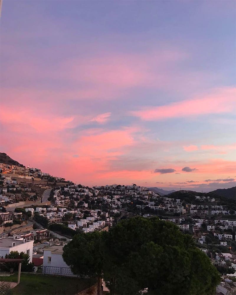 zonsondergang bodrum