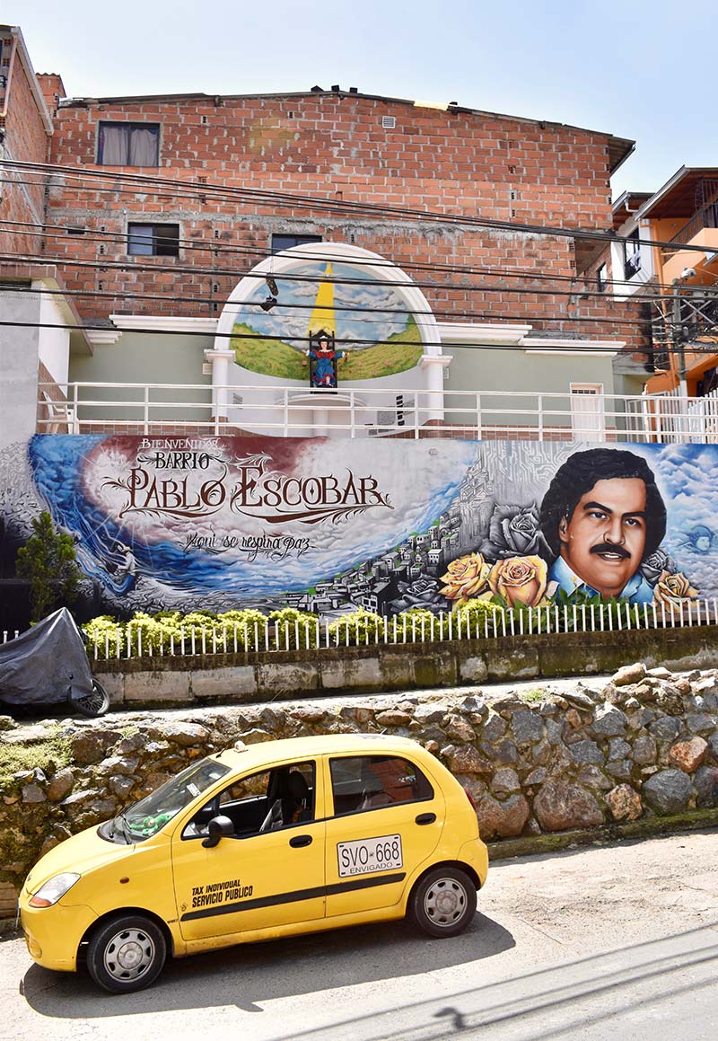 Street art in Bogota Colombia