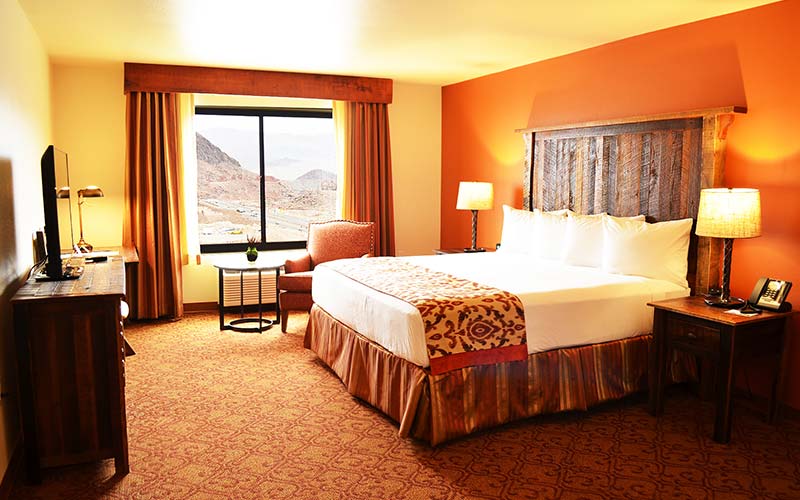 Kamer in de Hooverdam Lodge