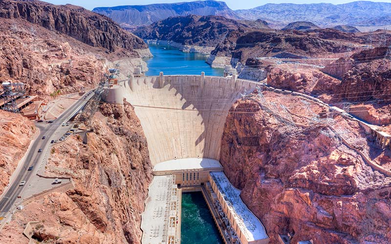 De Hooverdam in Amerika