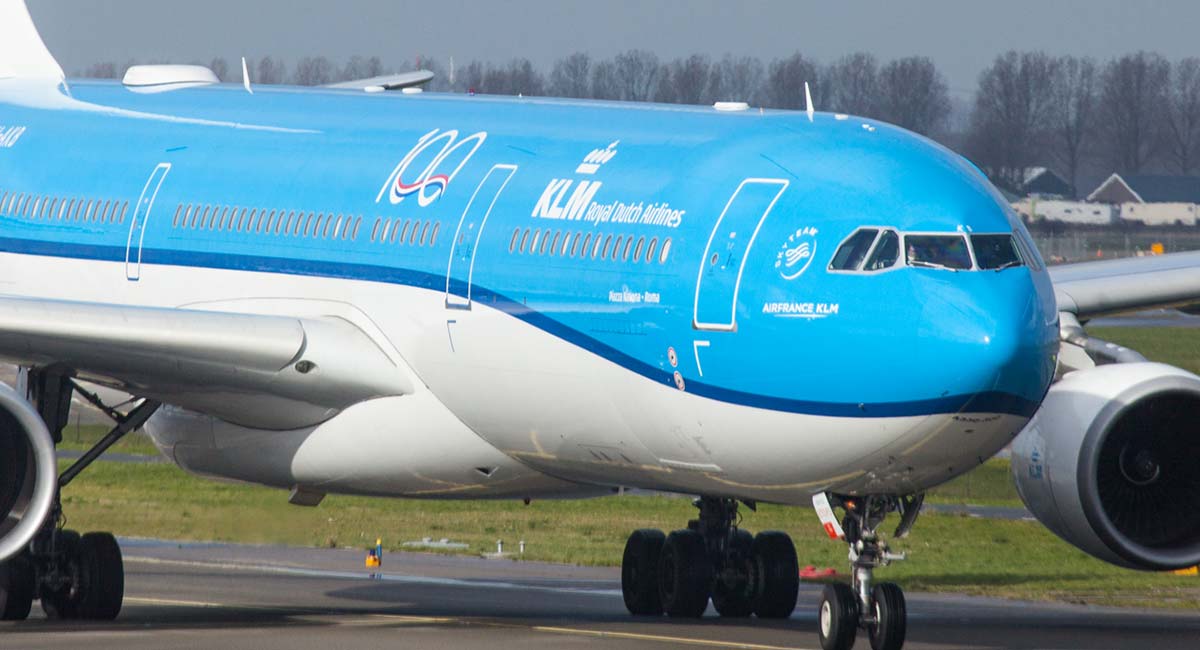 KLM vliegtuig A330