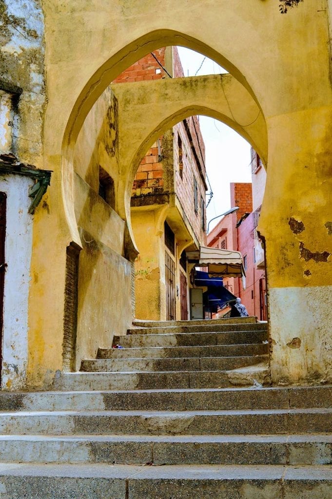 stadspoorten van meknes, een van de Marokkaanse Koningssteden