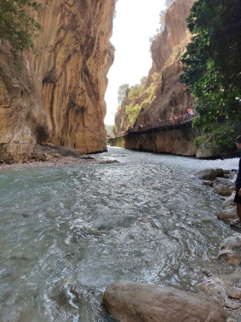 Rivier in Saklikent Gorge Fethiye
