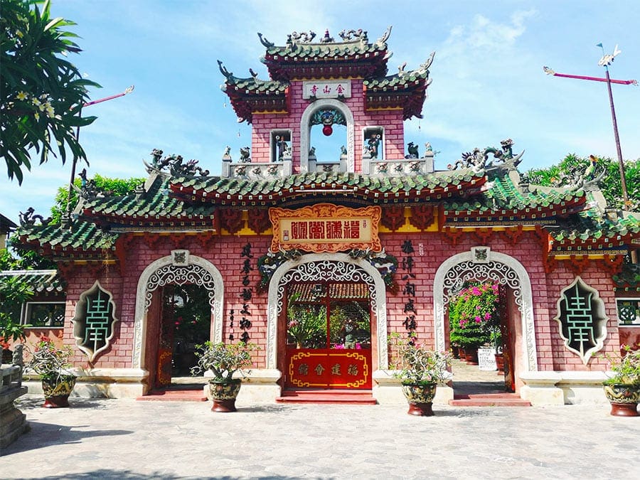 mooie poort in Vietnam