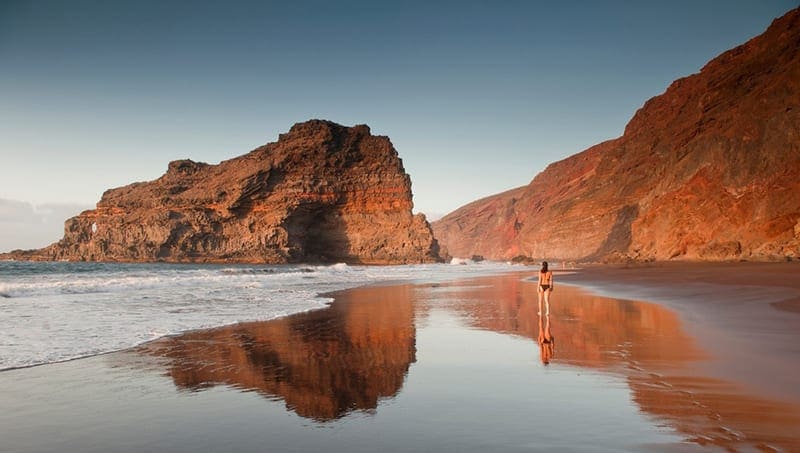 Playa de Nogales, een van de mooiste stranden op la palma