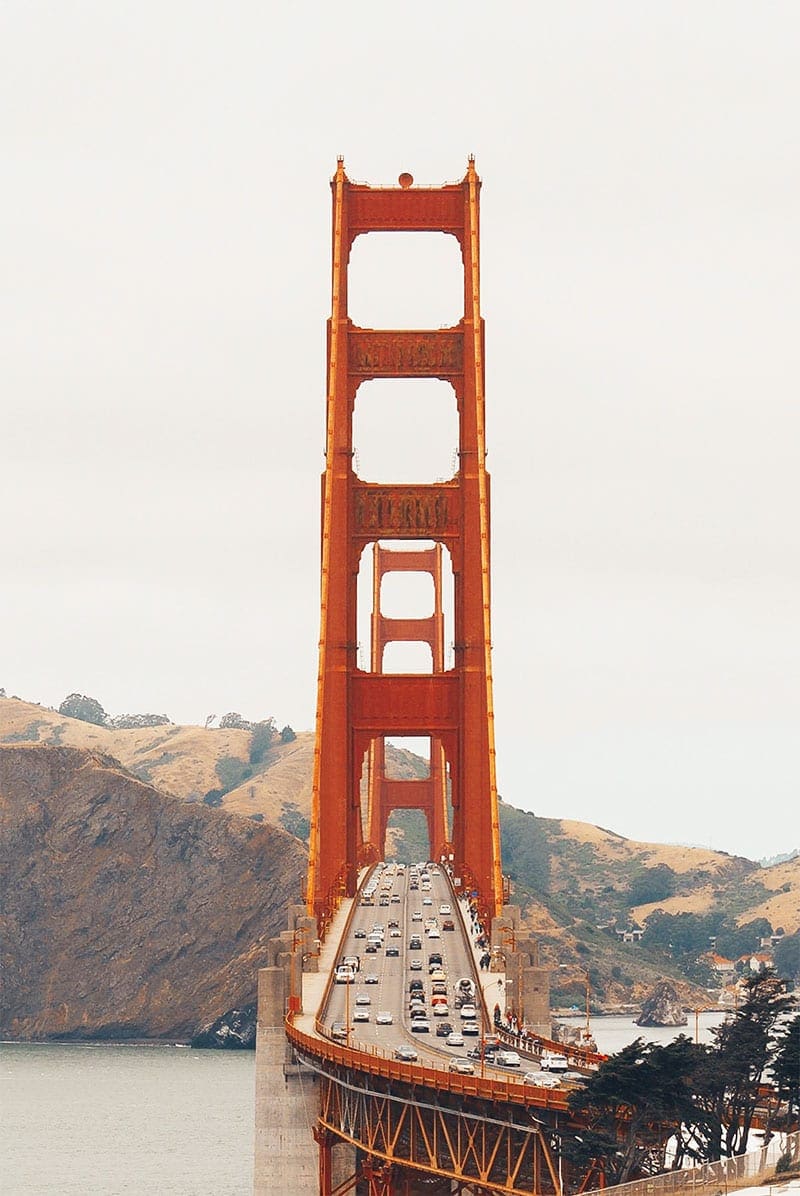 reis naar san francisco golden gate bridge