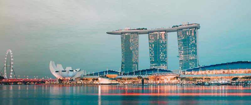 de bekende torens reis naar singapore