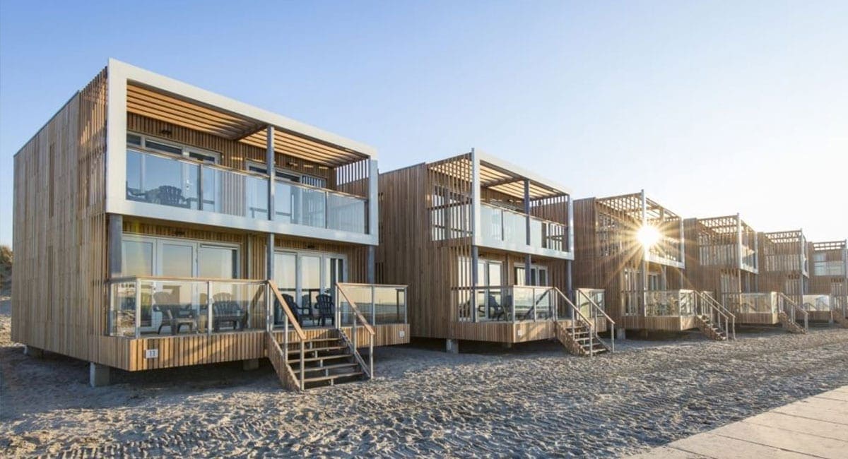 Genieten van een vakantie in Nederland aan het strand in deze strandhuizen