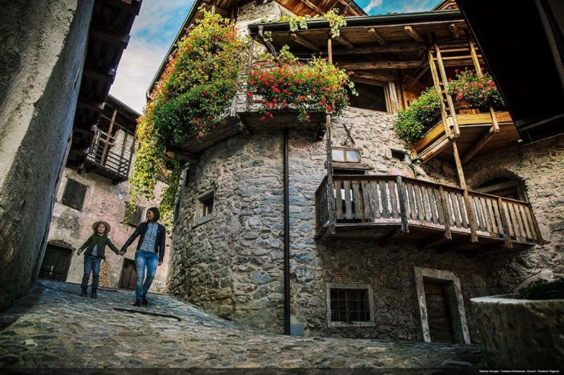 Canale di Tenno een van de dorpen in Trentino