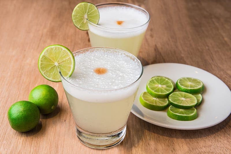 Pisco Sour Peruaanse gerechten