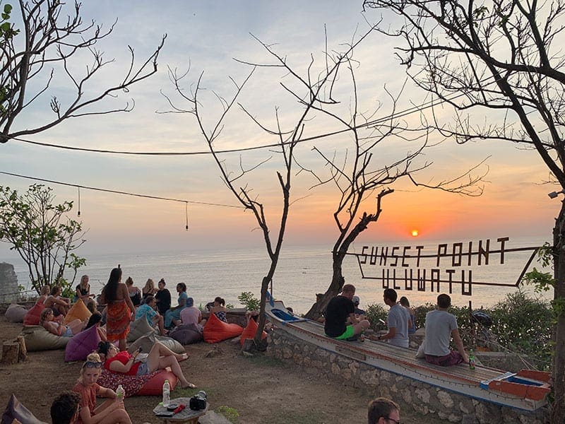 Uluwatu sunset point